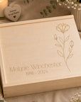 memorial keepsake box engraved