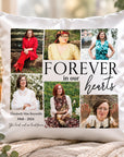 collage photo cushion