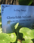 garden plaque