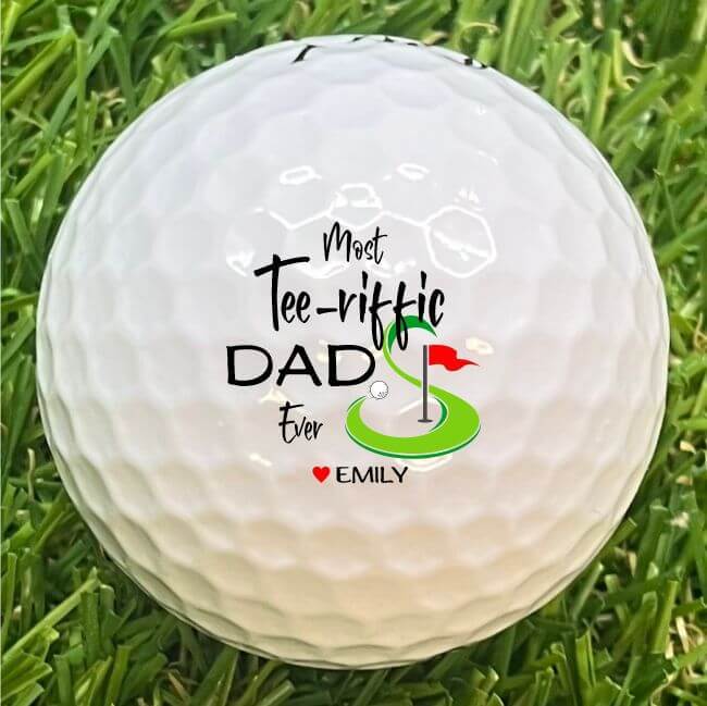 personalised golf balls