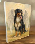 pet with halo & wings photo block