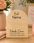 hand print sign