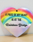 Rainbow Bridge pet keepsake sympathy gift