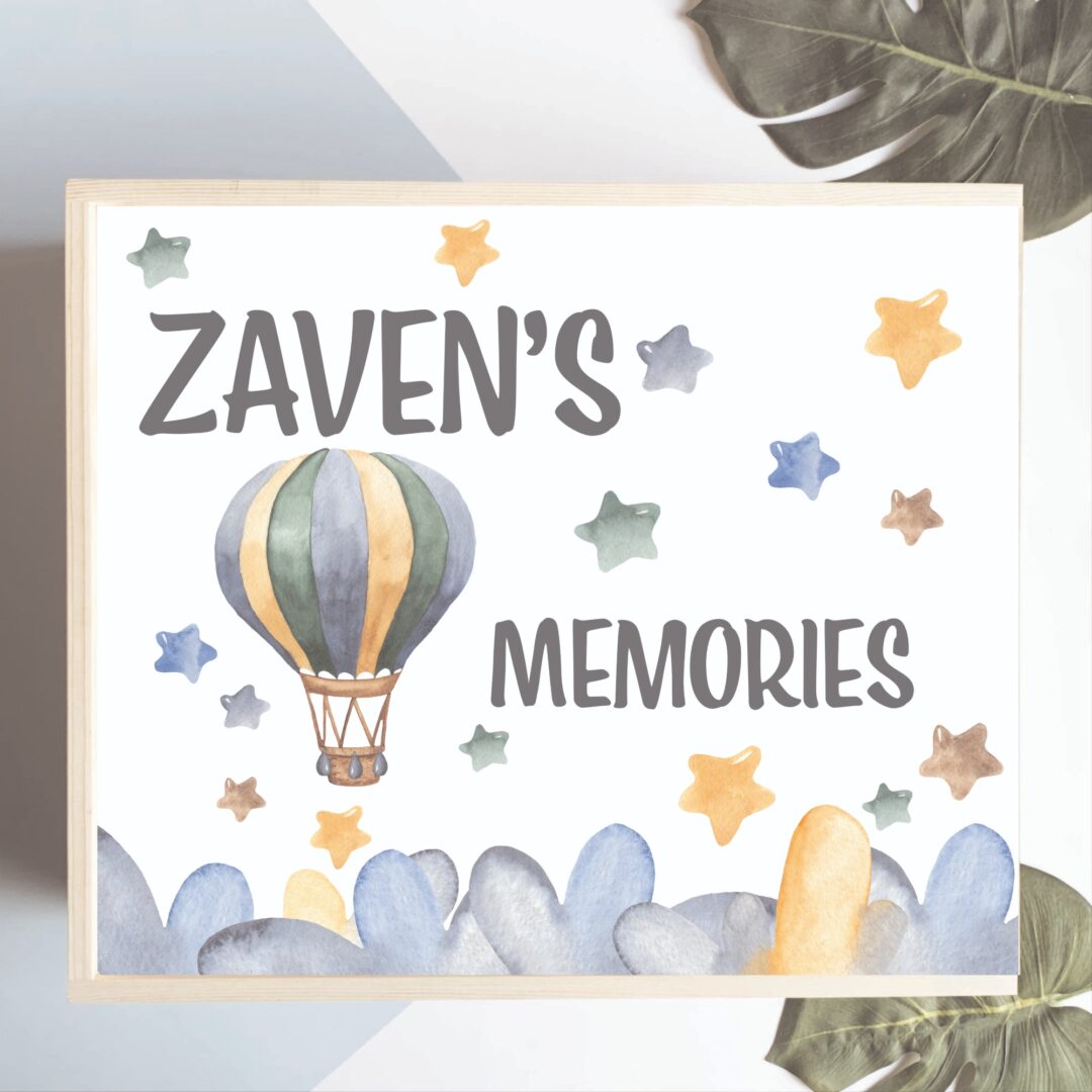 personalised keepsake box