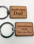 personalised key ring