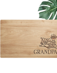 King Of The BBQ - Engraved Board