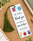 Personalised Teacher Gift - Learn & Grow Bookmark