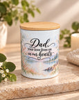 loss of father sympathy candle