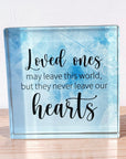 loved ones crystal plaque