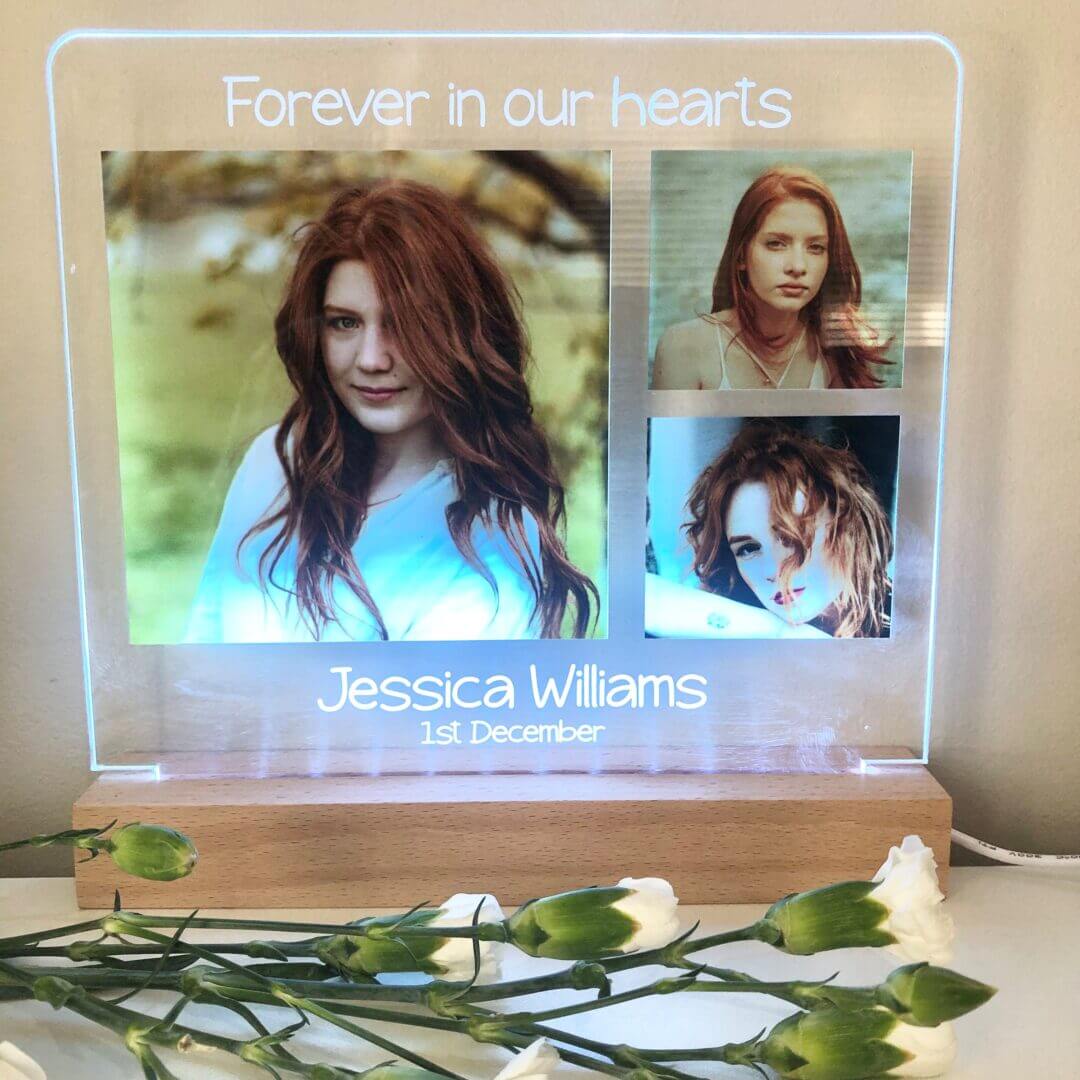 memorial photo gift, memorial collage