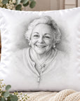 remembrance photo cushion