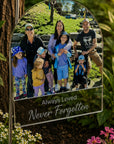 garden photo memorial
