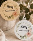 memorial ornament for nan