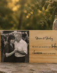 if heaven wasn't so far away photo keepsake