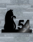 house number sign