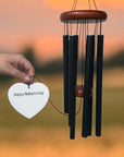 Personalised Windchimes Heart