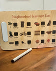 Scavenger Hunt Board - Neighbourhood
