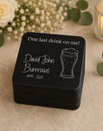 Personalised remembrance coasters available in bundles of 10, 20, 50, 70 and 100
