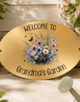 personalised garden sign