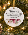 teacher gift ornament