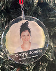 personalised christmas ornament