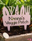 personalised garden sign