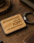 engraved personalised keyring
