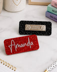 magnetic name badge