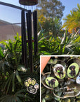pet memorial windchimes. pet loss gift