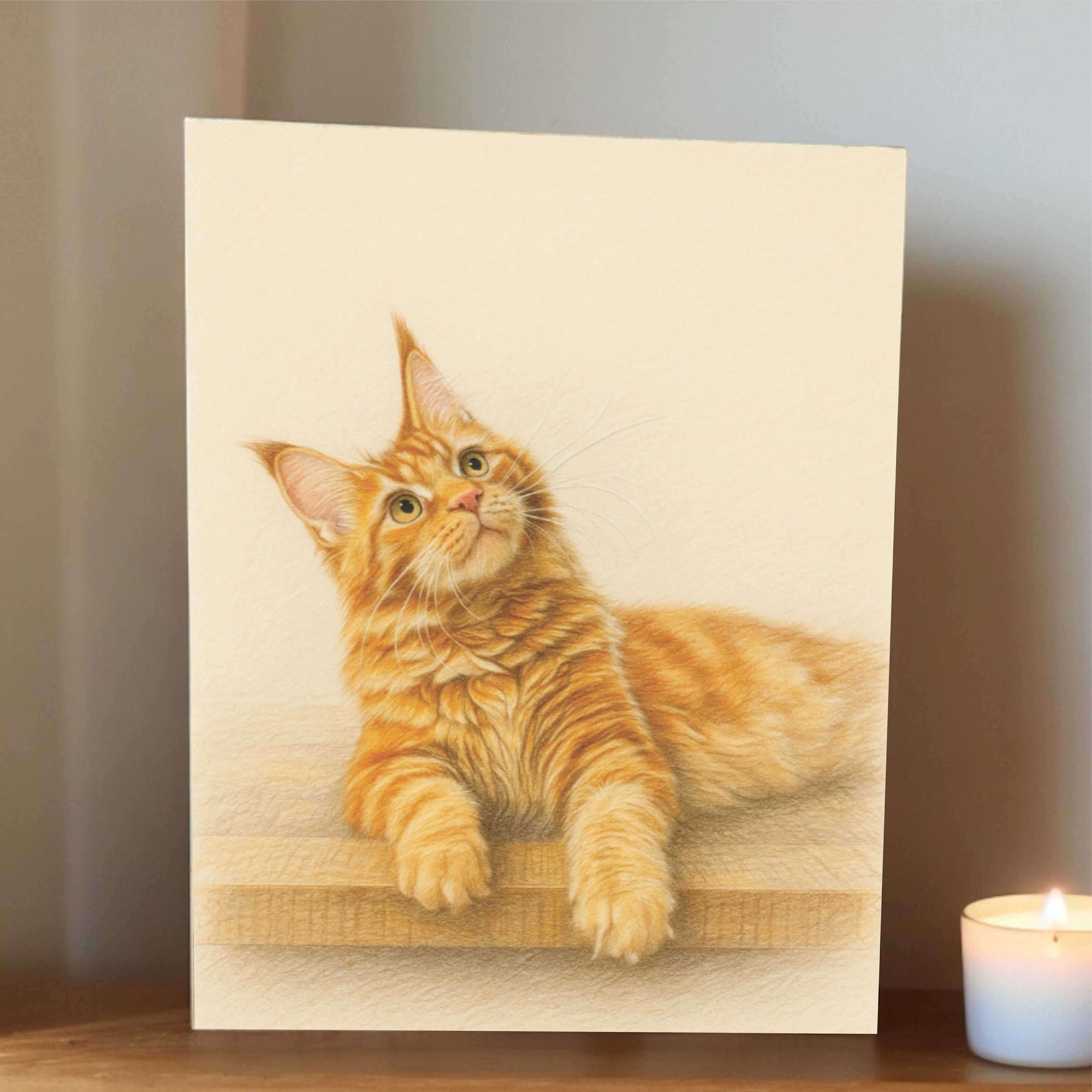 Pet memorial portrait 4 art styles