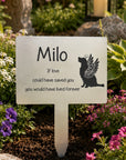 pet garden marker