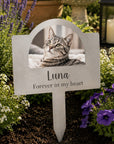 cat burial plaque