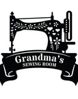 personalised sewing sign