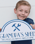 personalised shed sign