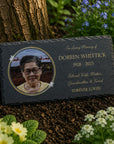 photo memorial slate plaque