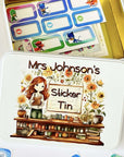 Personalised Teacher Gift Tin