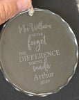 teacher ornaments