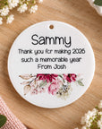 personalised-thank you ornament