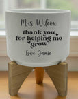 personalised-teacher-planter