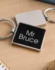 personalised teacher gift keyring