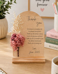 personalised thank you gift