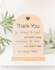 wood plaque