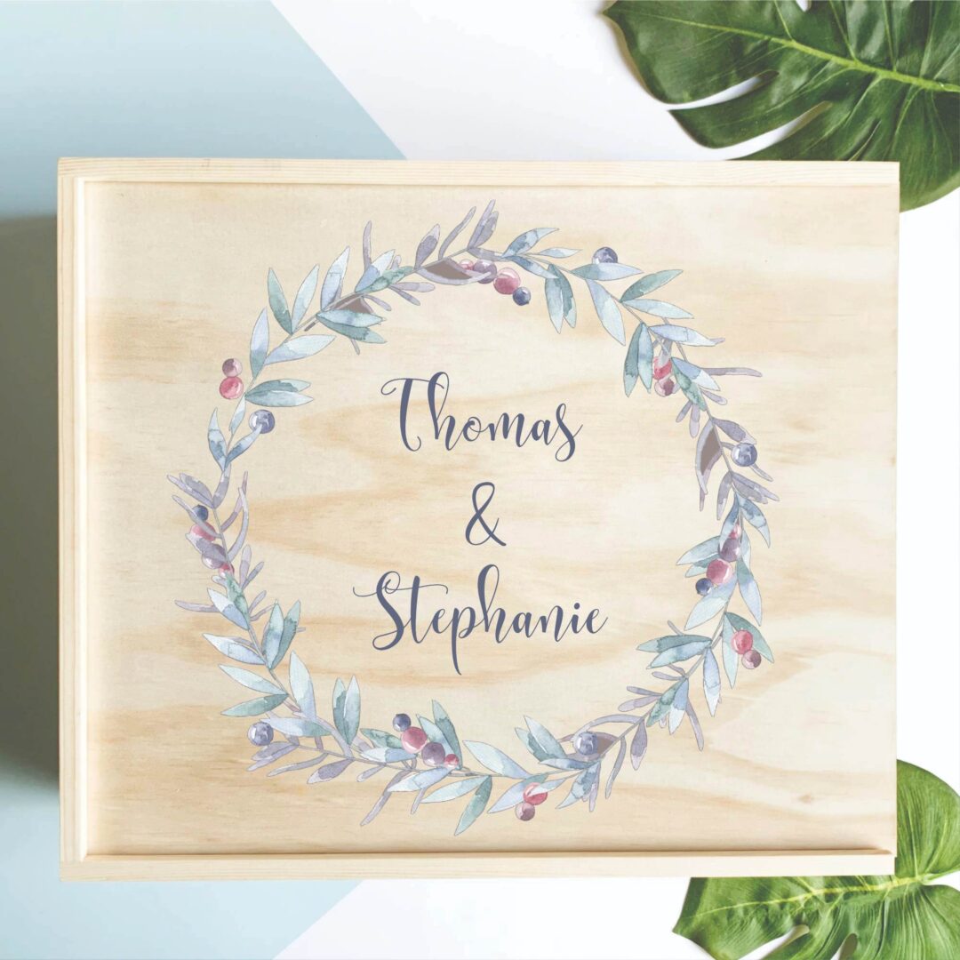 personalised keepsake box