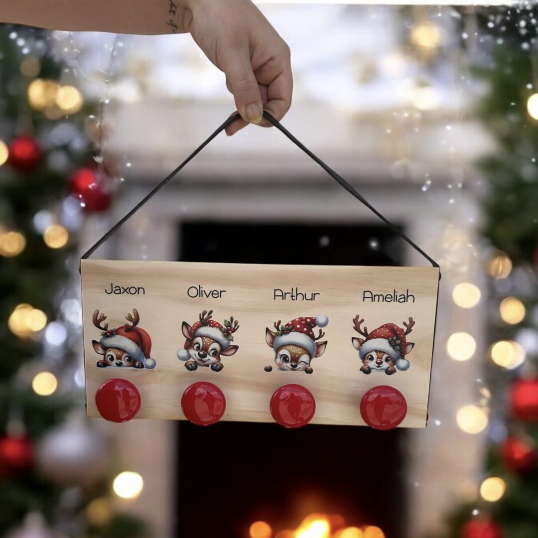 Stocking hanger personalised Australia