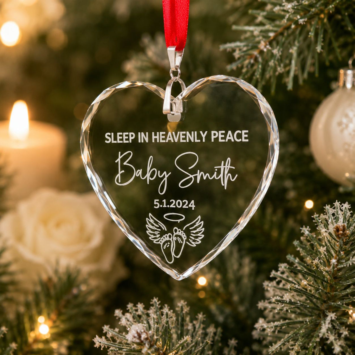 baby loss memorial ornament