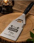 personalised BBQ spatula custom engraved grill tool