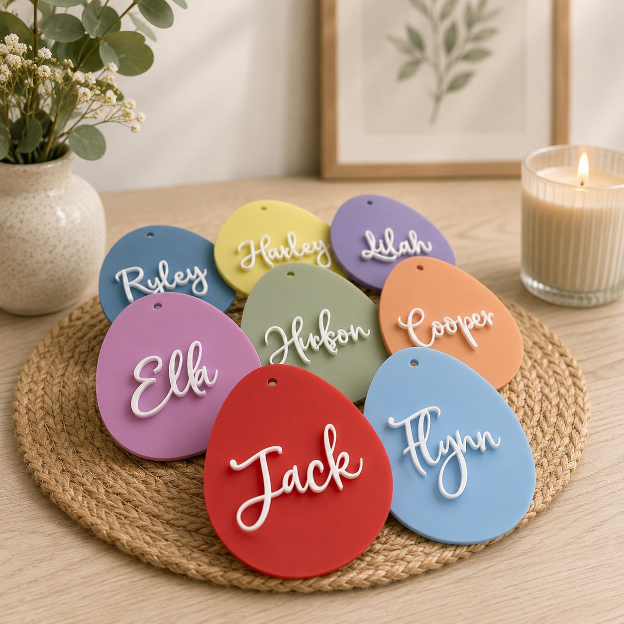 personalised Easter tags