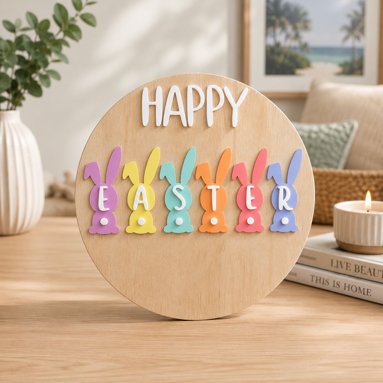 personalised easter sign