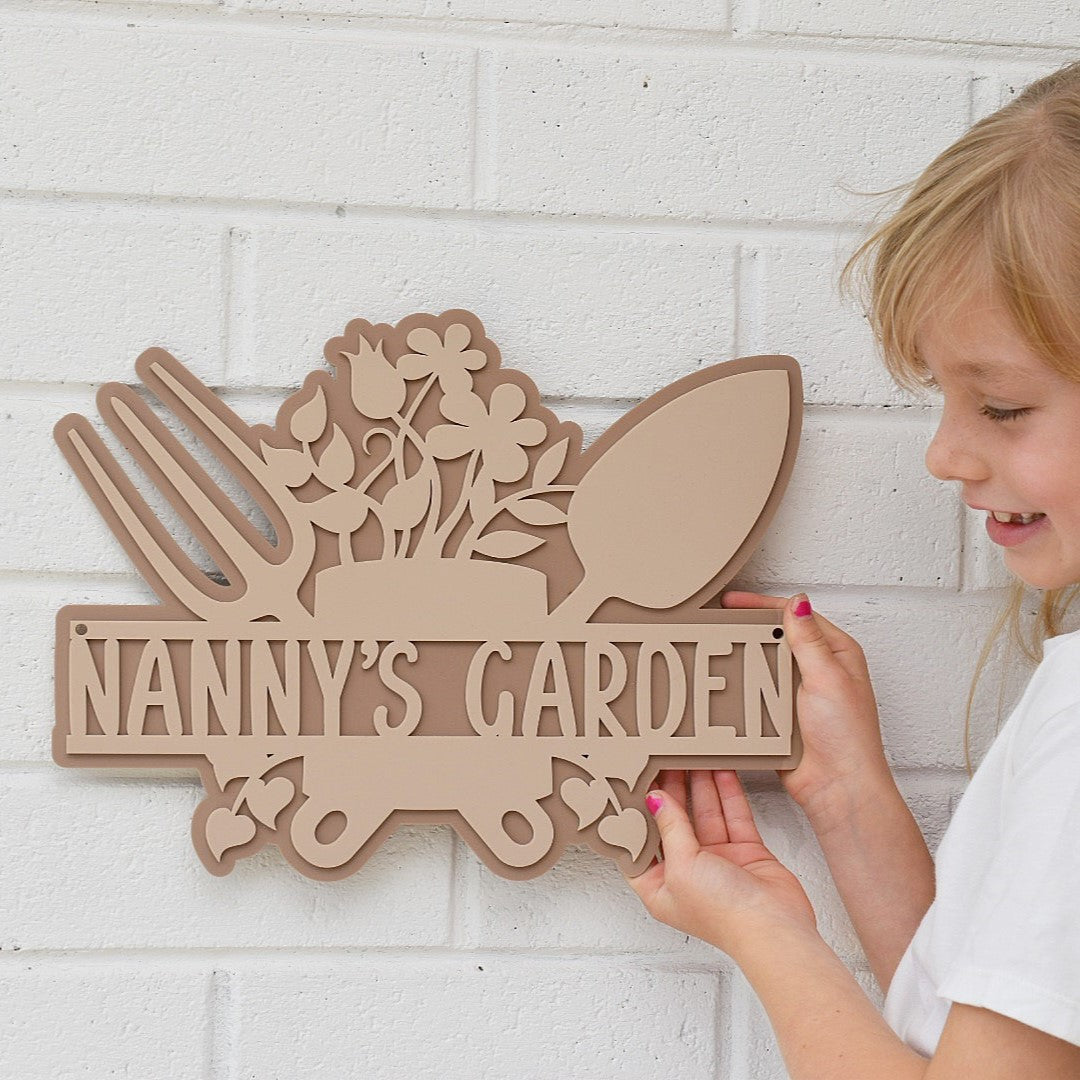 Personalised Garden Sign Tools