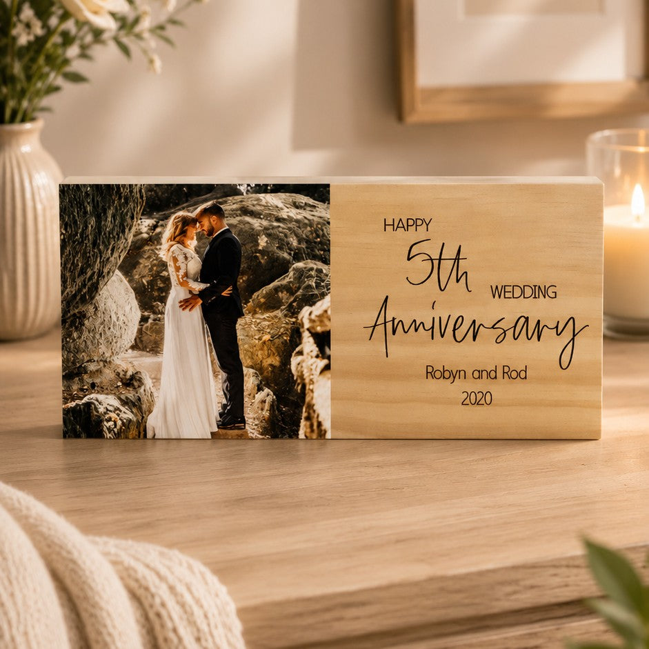 personalised wedding anniversary gift